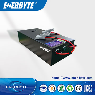 76.8V100Ah AGV Lithium Battery