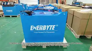 ENERBYTE 38.4V 800Ah LiFePO4 forklift battery